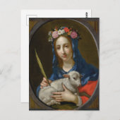 Carte postale Saint Agatha (par Cesare Dandini) (Devant / Derrière)