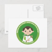 Carte Postale Saint Aloysius Gonzaga (Devant / Derrière)