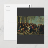 Carte Postale Saint Antoine de Padoue par Willem van Herp (Devant / Derrière)