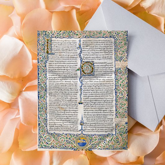 Carte Postale Saint Augustin Cité de Dieu Manuscrit médiéval