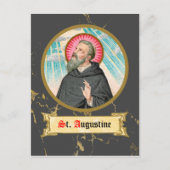 Carte Postale Saint Augustin d'Hippone (SAU 047; détail) (Devant)