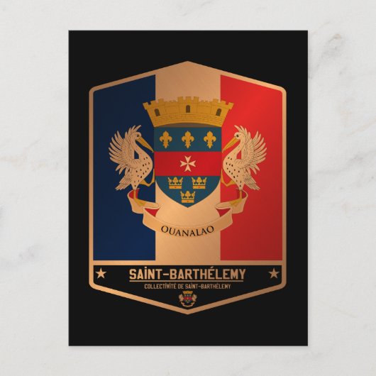 Carte Postale Saint Barthélemy (Devant)
