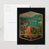 Carte Postale Saint Barthélemy (Devant / Derrière)