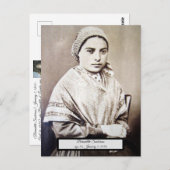 Carte Postale Saint Bernadette (Devant / Derrière)