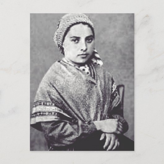 Carte Postale Saint Bernadette Soubirous (Devant)