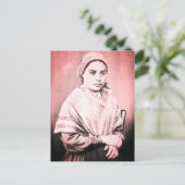 Carte Postale Saint Bernadette Soubirous enfant (Debout devant)