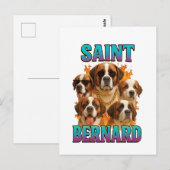 Carte Postale Saint-Bernard  (Devant / Derrière)