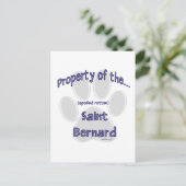 Carte Postale Saint Bernard (Debout devant)