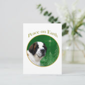 Carte Postale Saint Bernard Peace (Debout devant)