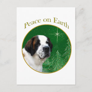 Carte Postale Saint Bernard Peace