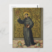 Carte Postale Saint-Bernardino de Sienne (Devant / Derrière)