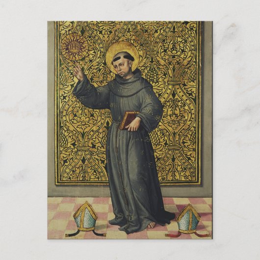 Carte Postale Saint-Bernardino de Sienne (Devant)