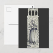 Carte Postale Saint Bonaventure Docteur séraphique (Devant / Derrière)