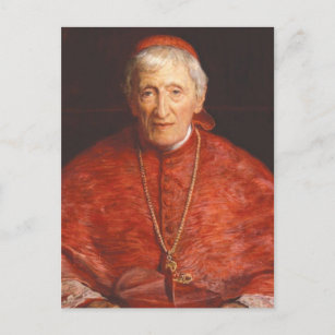 Carte Postale Saint-Cardinal John Henry Newman Catholique