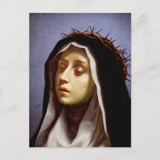 Carte Postale Saint-Catherine de Sienne (Devant)