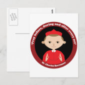 Carte Postale Saint Charles Borromeo (Devant / Derrière)