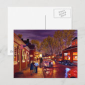 Carte Postale Saint Charles Cityscape Paysage Peinture à l'huile (Devant / Derrière)