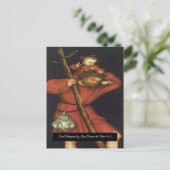 Carte Postale Saint Christopher avec le Christ enfant (Debout devant)