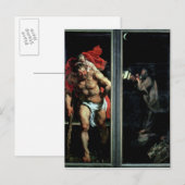 Carte Postale Saint Christopher et l'ermite (Devant / Derrière)