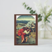 Carte Postale Saint Christopher. Par Hieronymus Bosch (Debout devant)