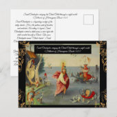 Carte Postale Saint Christopher Patron saint des voyageurs (Devant / Derrière)