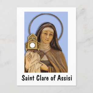 Carte Postale Saint Clare Assisi