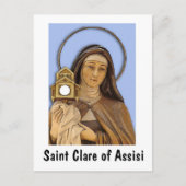 Carte Postale Saint Clare Assisi (Devant)
