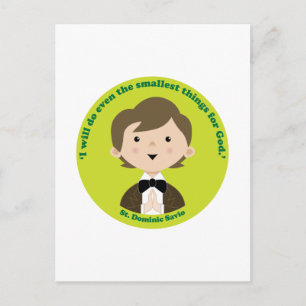 Carte Postale Saint Dominic Savio