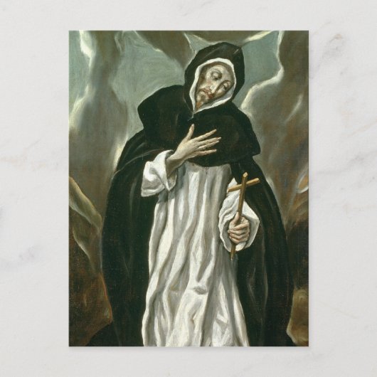 Carte Postale Saint Dominique de Guzman (Devant)