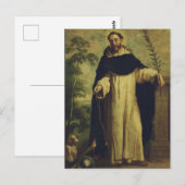 Carte Postale Saint Dominique de Guzman (Devant / Derrière)