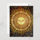 Carte Postale Saint-Esprit - Confirmation (Devant / Derrière)