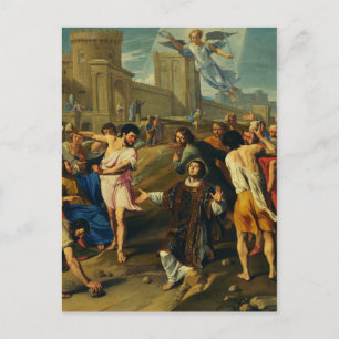 Carte Postale Saint Étienne le Protomartyr Iconographie d'art