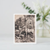 Carte Postale Saint Eustace c. 1501 (Debout devant)