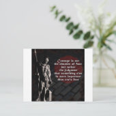 Carte Postale Saint Florian Courage Pompiers (Debout devant)