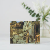 Carte Postale Saint François dans le désert par Giovanni Bellini (Debout devant)