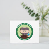 Carte Postale Saint François d'Assise (Debout devant)