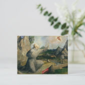 Carte Postale Saint François d'Assise recevant la Stigmata (Debout devant)