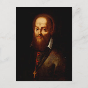 Carte Postale Saint François de Sales catholique Saint