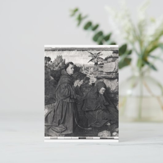 Carte Postale Saint François recevant la Stigmata, c.1427 (Debout devant)