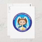 Carte Postale Saint Gabriel l'Archange (Devant / Derrière)