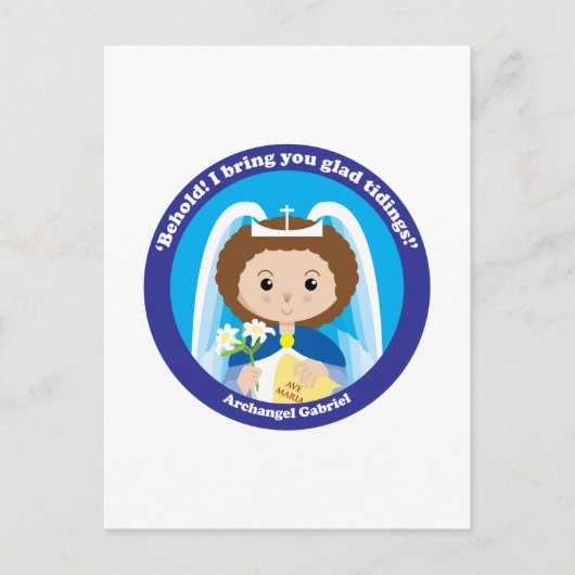 Carte Postale Saint Gabriel l'Archange (Devant)