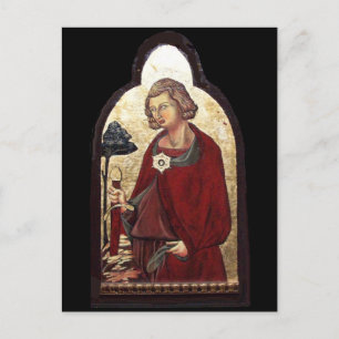 CARTE POSTALE SAINT GALGANO / LÉGENDE DE L'ÉPÉE DANS LE ROCHER