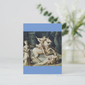 Carte Postale Saint George et le Dragon  (Debout devant)