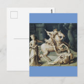 Carte Postale Saint George et le Dragon  (Devant / Derrière)