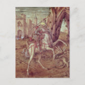 Carte Postale Saint George et le Dragon (Devant)