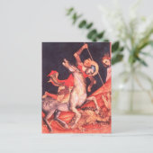Carte Postale Saint George et le Dragon (Debout devant)