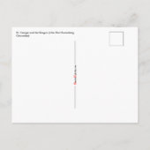 Carte Postale Saint George et le Dragon (Nuremberg) (Dos)