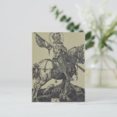 Carte Postale Saint George Slay le dragon (Debout devant)