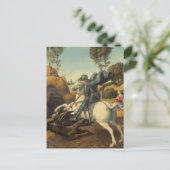 Carte postale Saint-Georges et le Dragon de Raphaë (Debout devant)