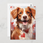 Carte Postale Saint-Germain jour de la Saint-Valentin (Devant / Derrière)